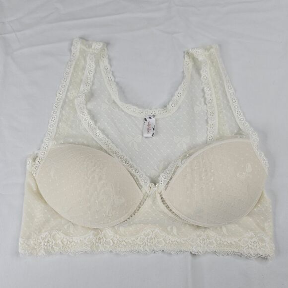 Wishlist Sheer Lace Bow Bralette size M - Picture 3 of 8